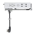 White In-Drawer Outlet with AC Outlets and USB Ports K53654