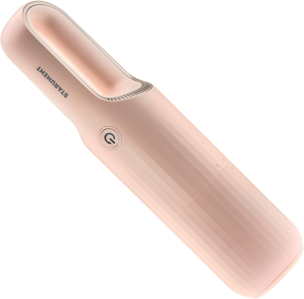 Pink Portable Hand Vacuum Cleaner Cordless Rechargeable G145