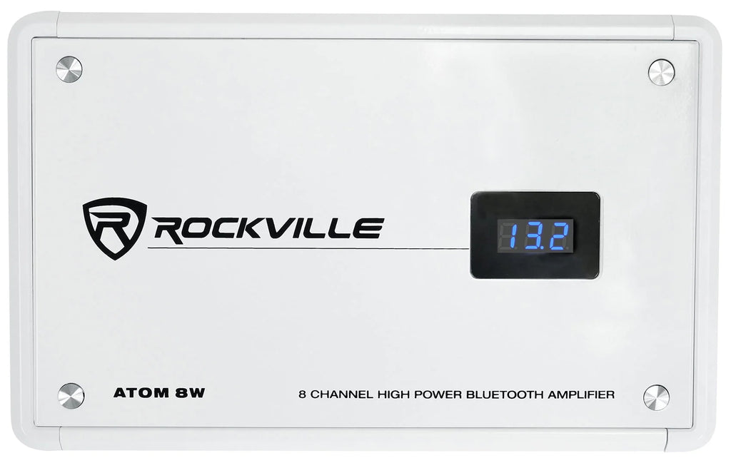 8 Channel 3500 Watt Marine Amplifier with Bluetooth W145943