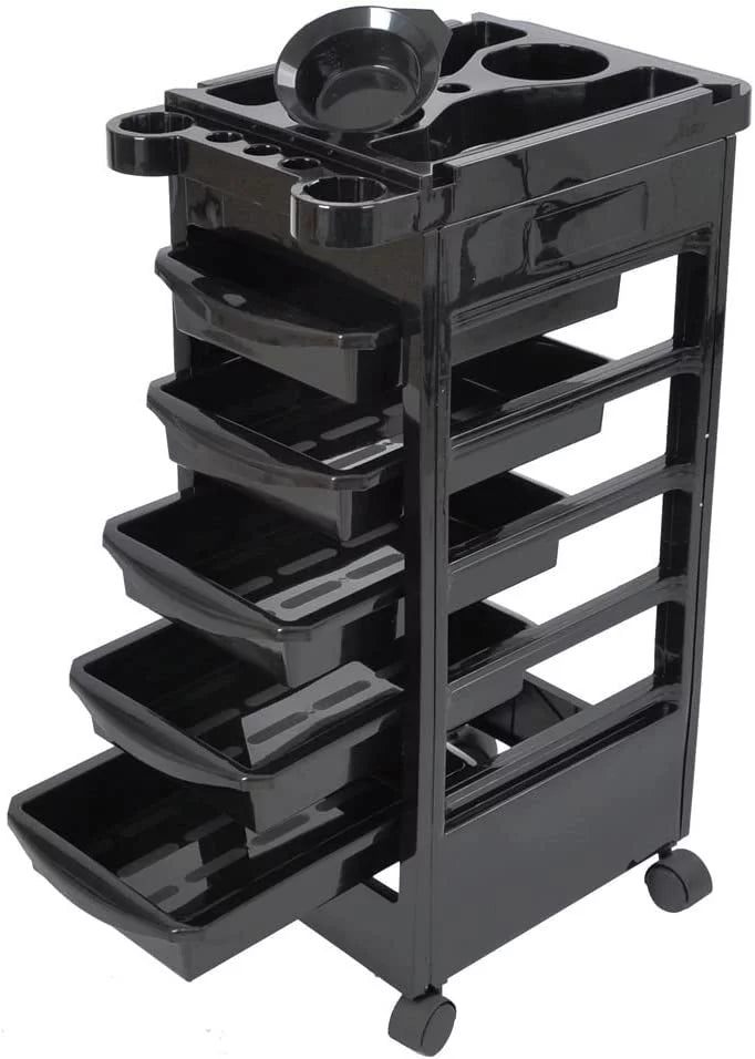 Salon SPA Trolley Storage Cart with 5 Drawer T9692