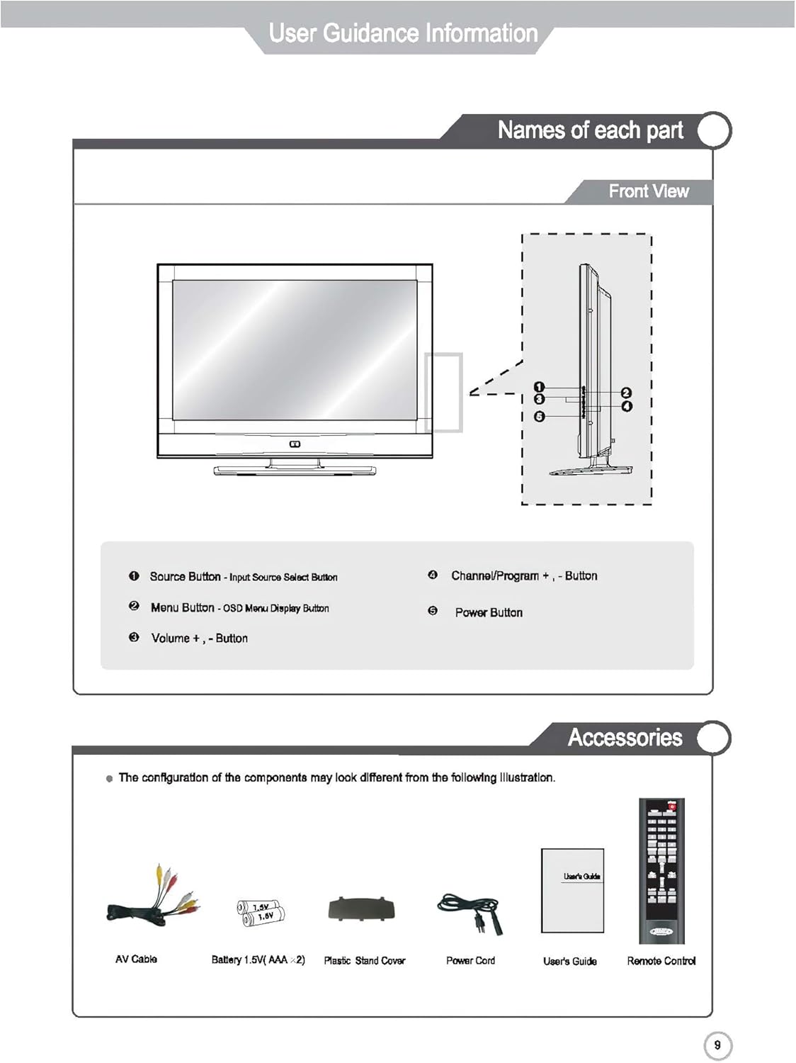26 Inch HD Ready LCD TV with Integrated HDTV Tuner M4695