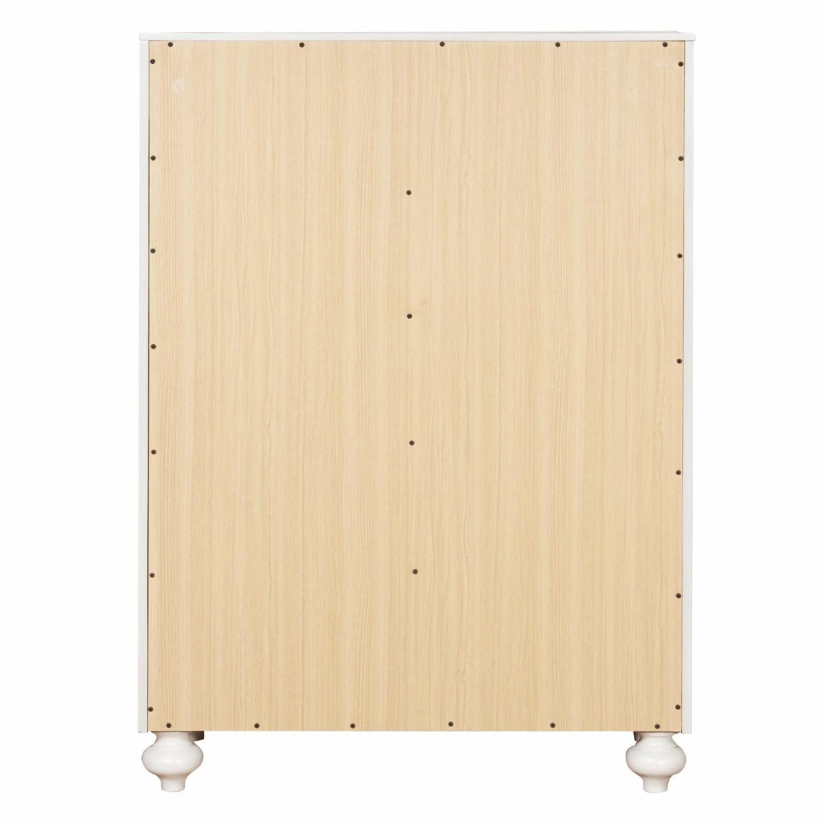 White Six Drawer Wood Chest X154