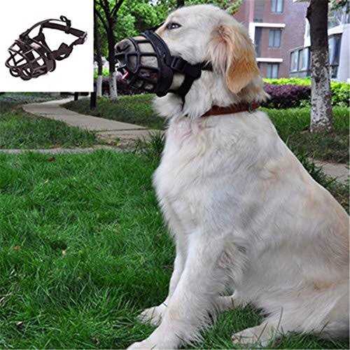 Adjustable Breathable Mesh Short Snout Dog Muzzle S510
