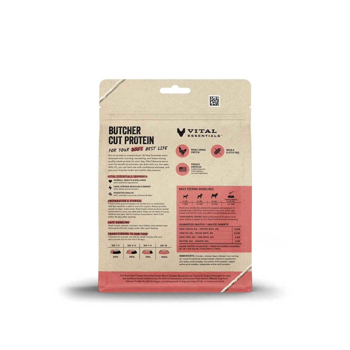 Freeze-Dried Raw Ground Chicken Topper A330751
