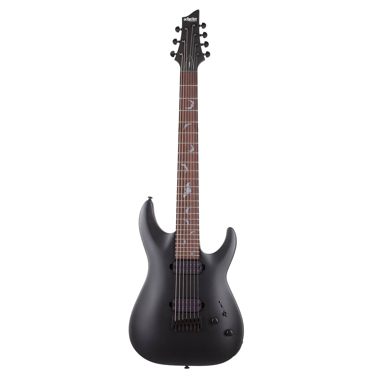 Satin Black 7-String Electric Guitar K39397