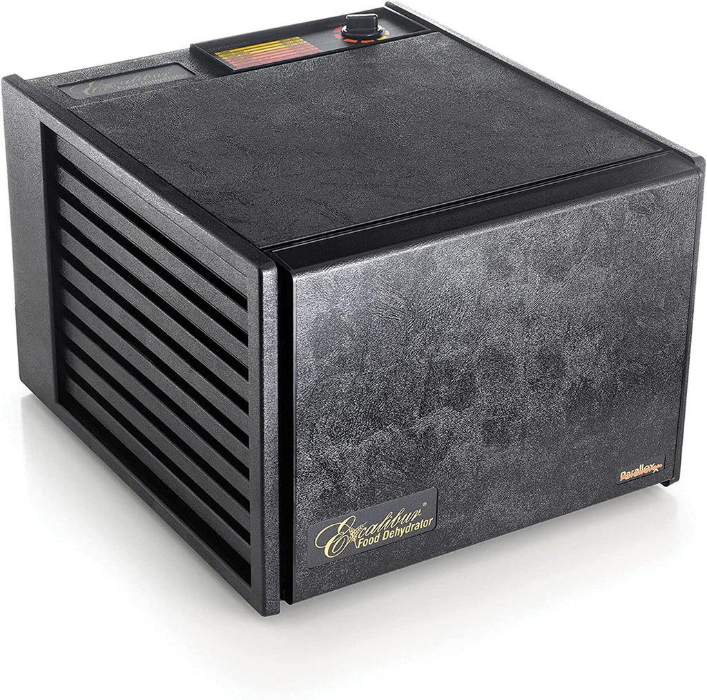 Electric Food Dehydrator Machine 600 W 9 Trays Black R858287