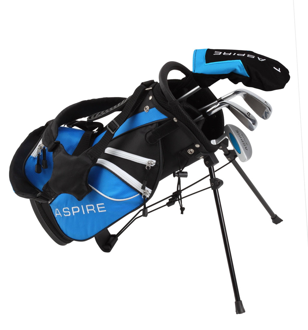 Junior Plus Golf Club Set Blue Right Hand Ages 3-4 I471