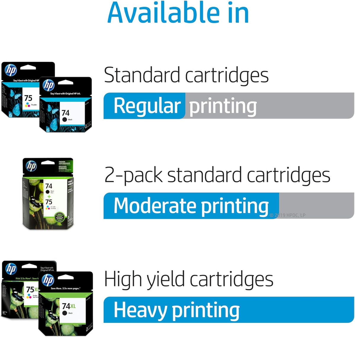 Black Tri-color 2 Ink Cartridges R760601