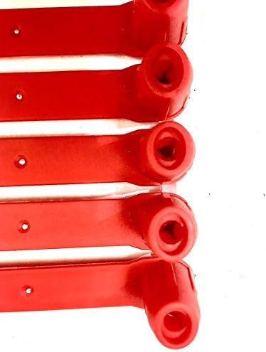 Red Plastic Seal Security with Print Progressive Numbering N935