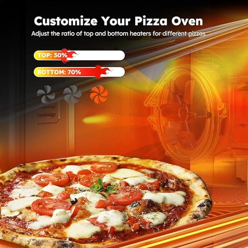 10-in-1 Air Fryer Toaster Oven, 21-Qt Stainless Steel B486109