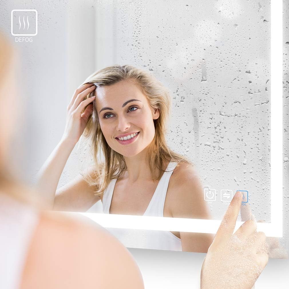 LED Lighted Bathroom Mirror I749