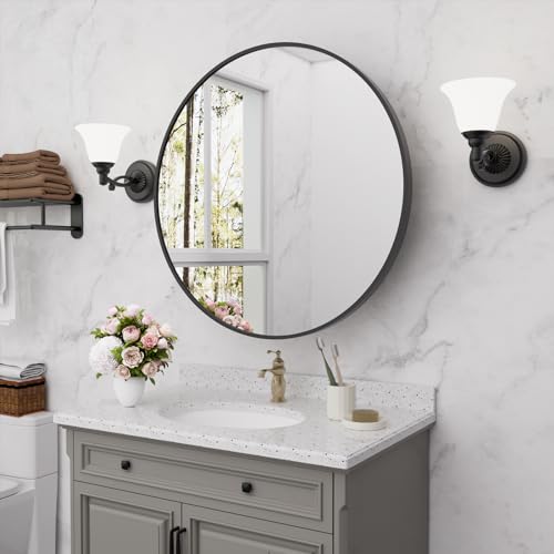 Gold Metal Framed Recessed Bathroom Medicine Cabinet with Beveled Mirror 16x24 inch J1741