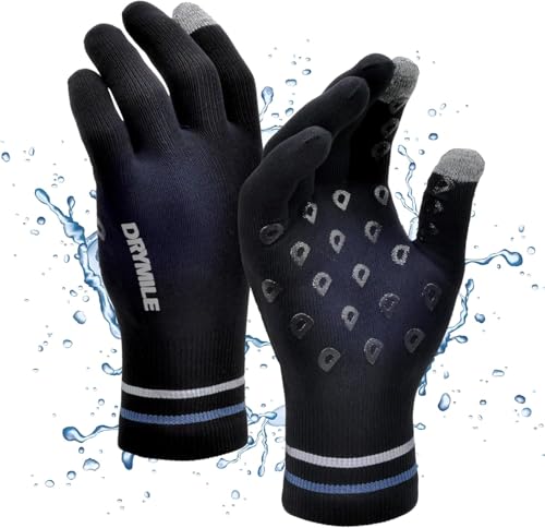 Waterproof Winter Wool Blend Touchscreen Gloves V11441