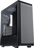 Black Compact ATX Mid-Tower Mesh Case E1447
