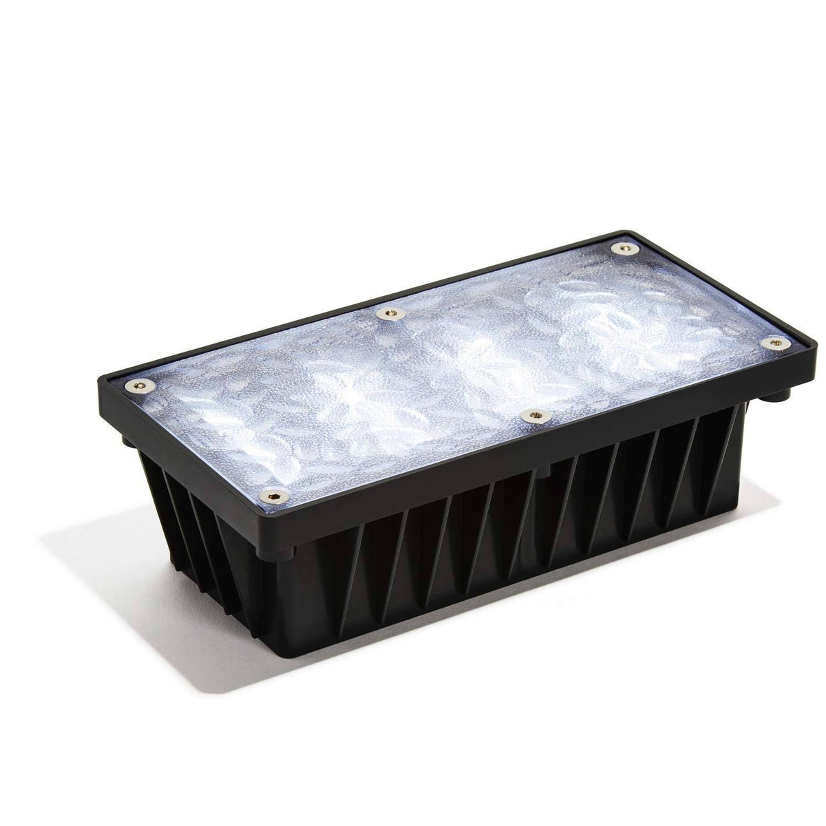 12 Cool White Solar Brick Path Light E1467
