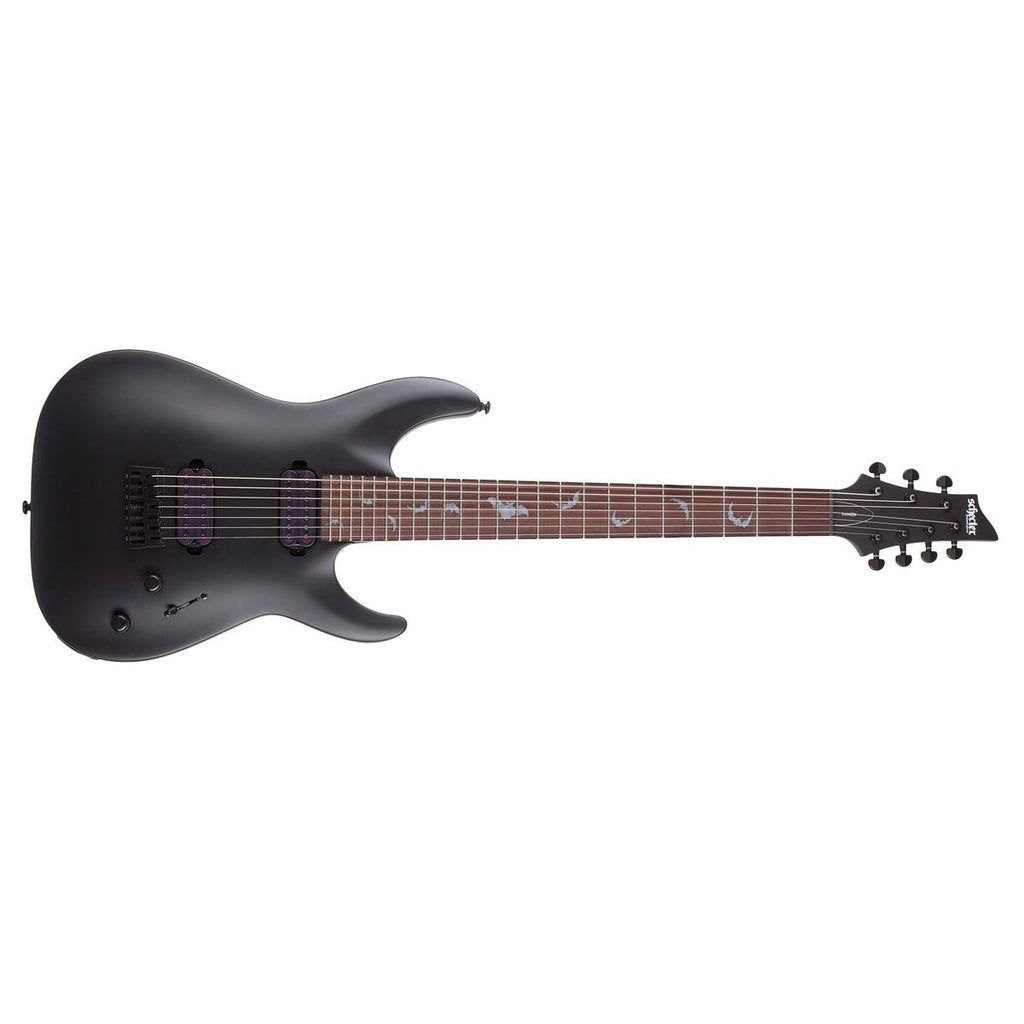 Satin Black 7-String Electric Guitar K39397