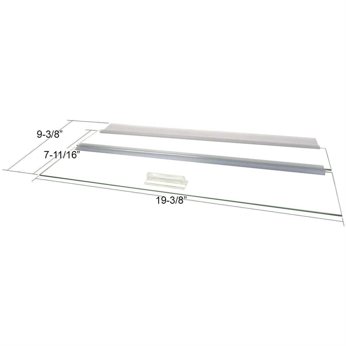 Blue Spotted Glass Canopy for Aquariums D5393