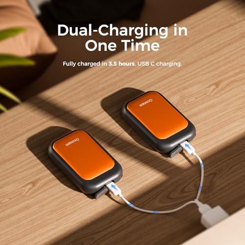 Magnetic Rechargeable Hand Warmers 2 Pack, 5000mAh O221