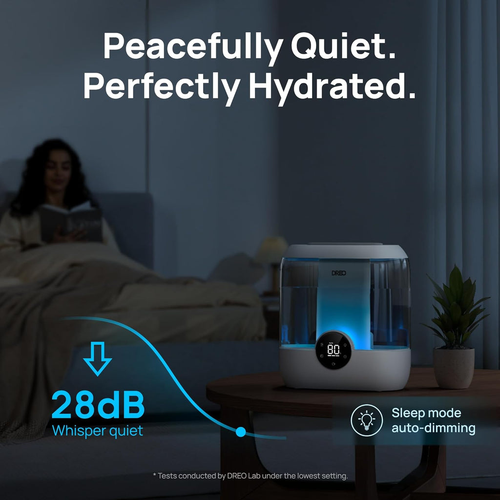 6L Smart Ultrasonic Humidifier, Gray Z4966