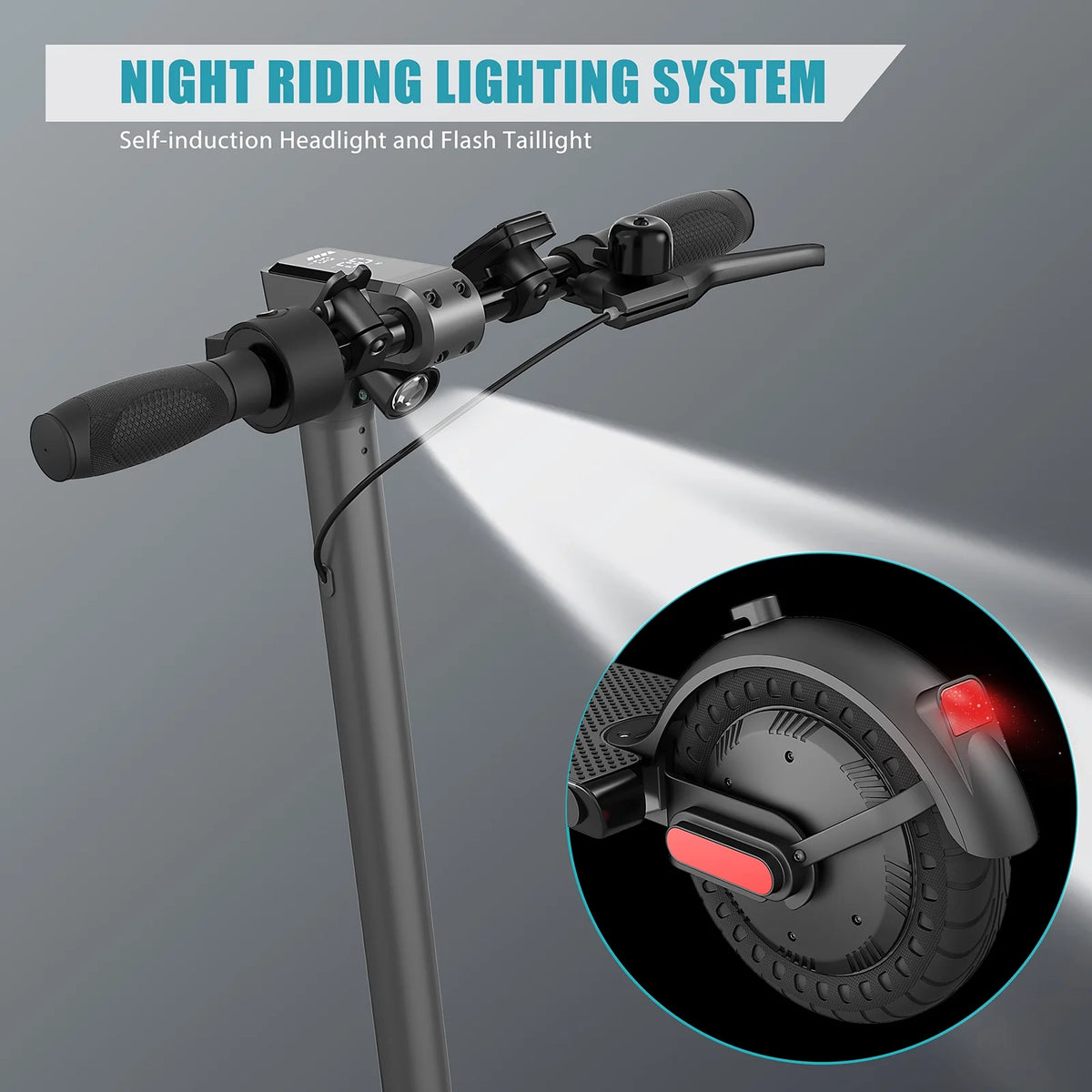 Electric Scooter for Adults, 20 Mph, 25 Miles Range, 500W Foldable W689