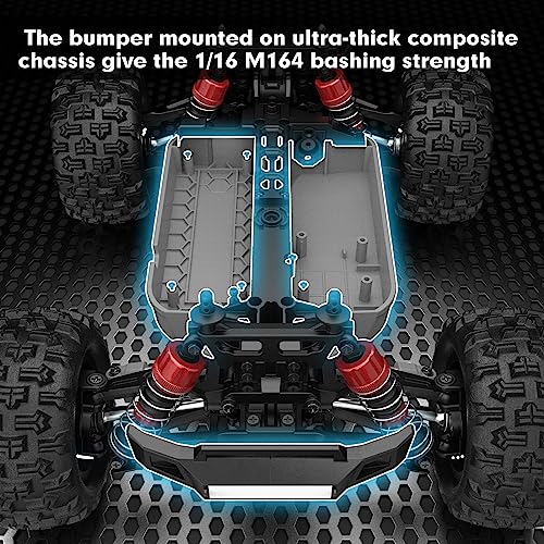 1/16 4X4 RC Offroad Truck RTR 38 Km/h with 2 1500 mAh Batteries T897