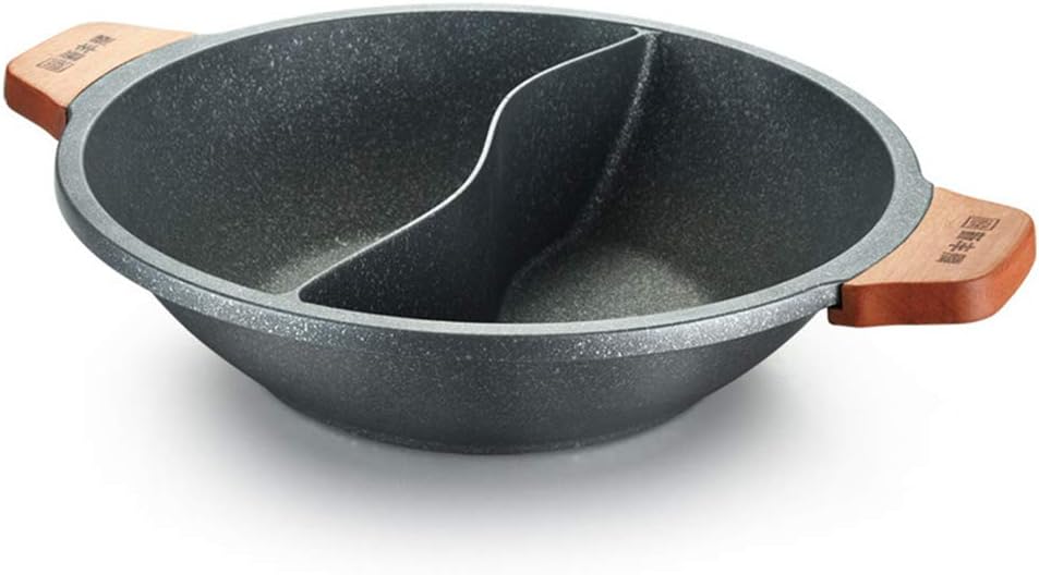 Natural Non-stick Hot Pot with Carbon Fiber Coating M61057