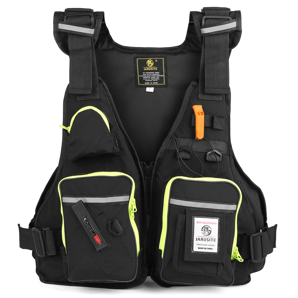 Fly Fishing Jacket Vest with Water Bottle Holder Q249607