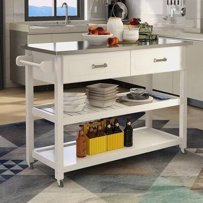Stainless Steel Top Kitchen Cart R708912