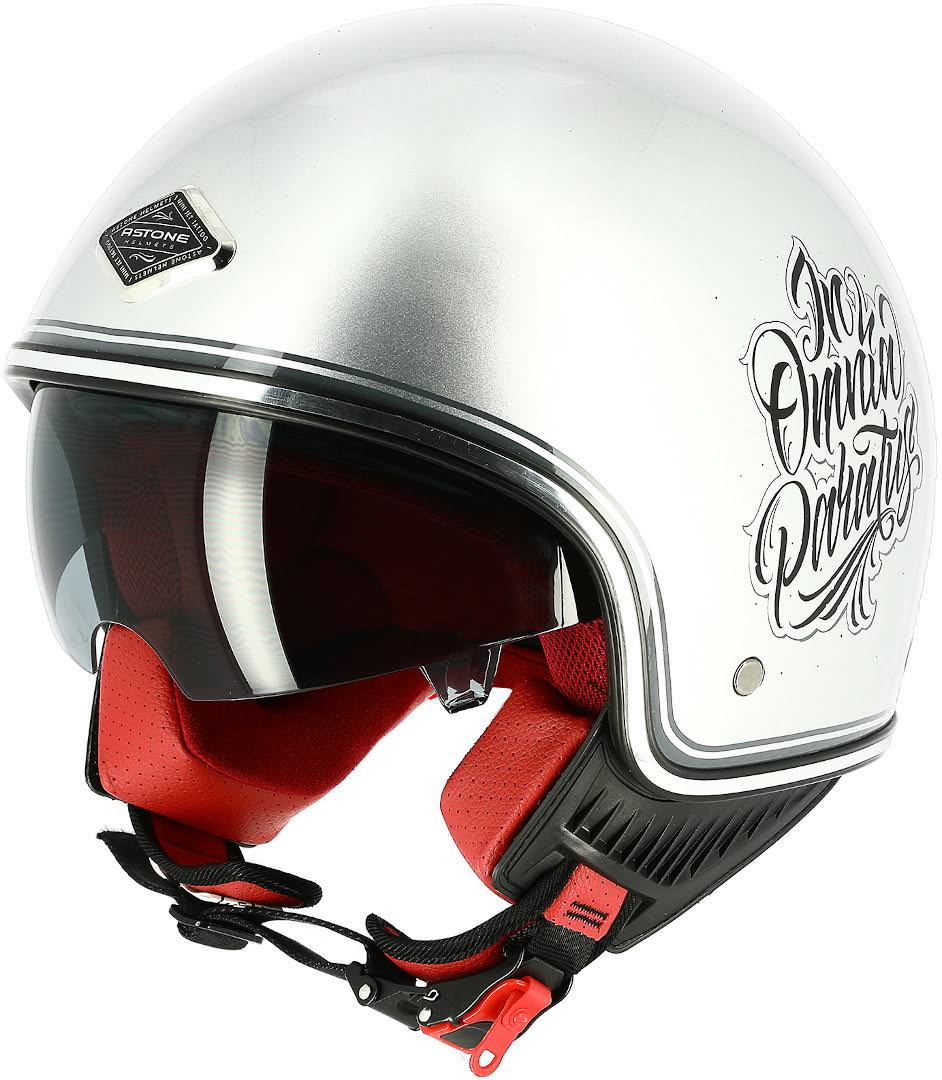 Silver M Jet Helmet B21099