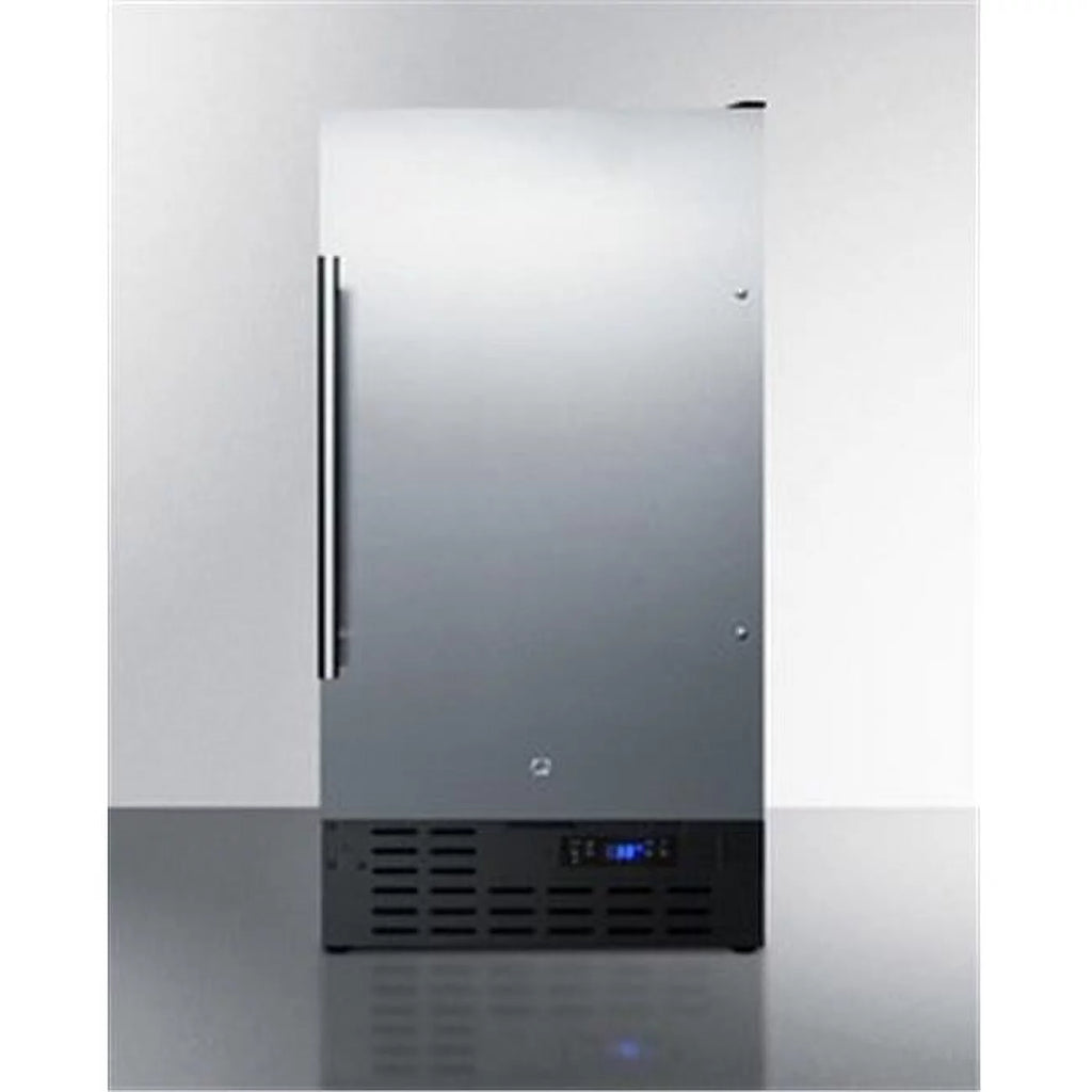 18 in. Compact Refrigerator - Stainless Steel T530346