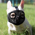 Adjustable Breathable Mesh Short Snout Dog Muzzle S510