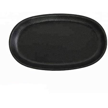 3 Pack 10 inch Pre-Seasoned Cast Iron Fajita Skillet V358
