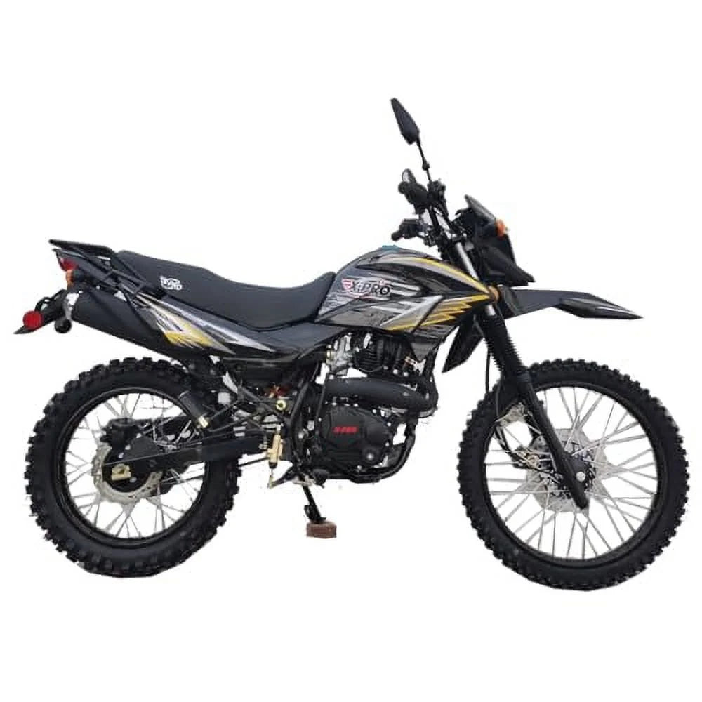 250cc Dirt Bike with 5-Speed Manual Transmission 21"/18" Wheels F6260