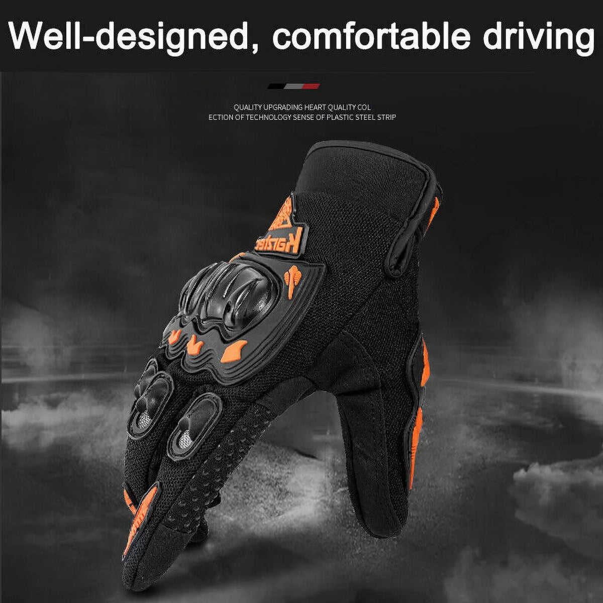 4 Color Motorcycle Racing Full Finger Touch Screen Gloves E856038