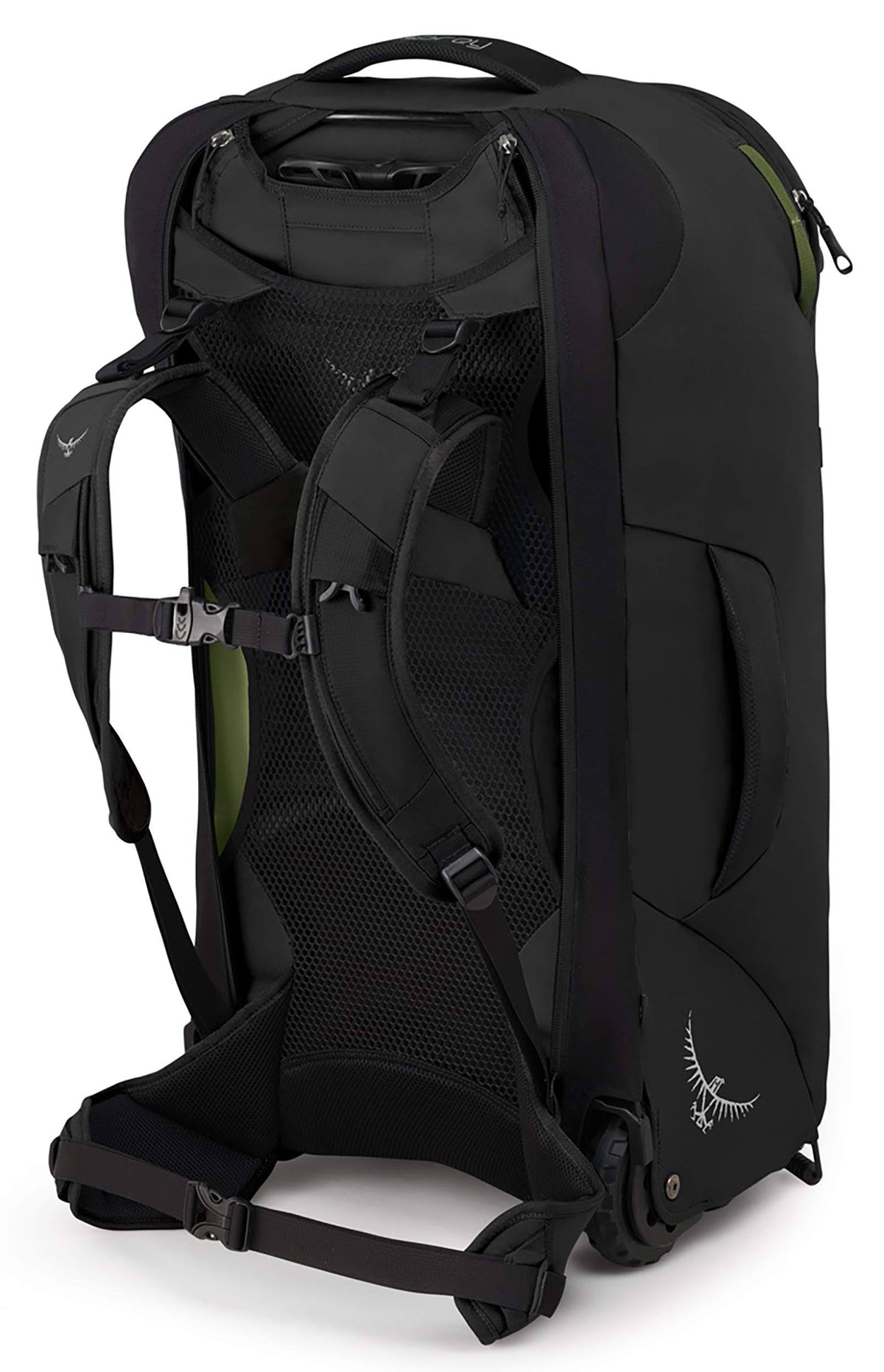 Black Wheeled Travel Pack L401696