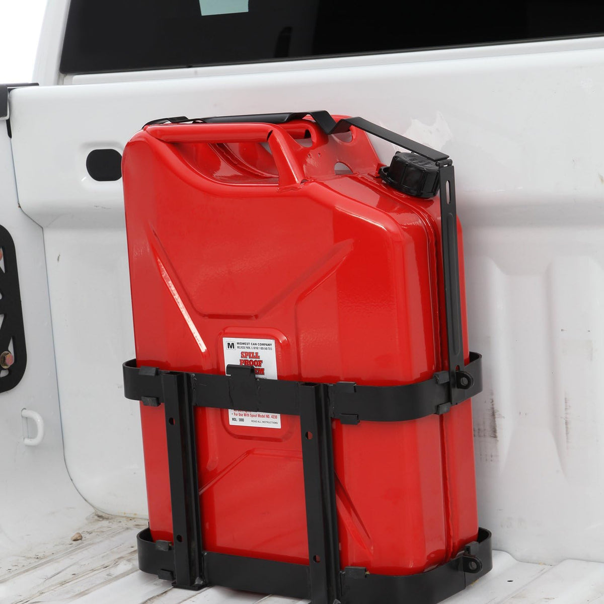 Black Jerry Gas Can Holder Q885
