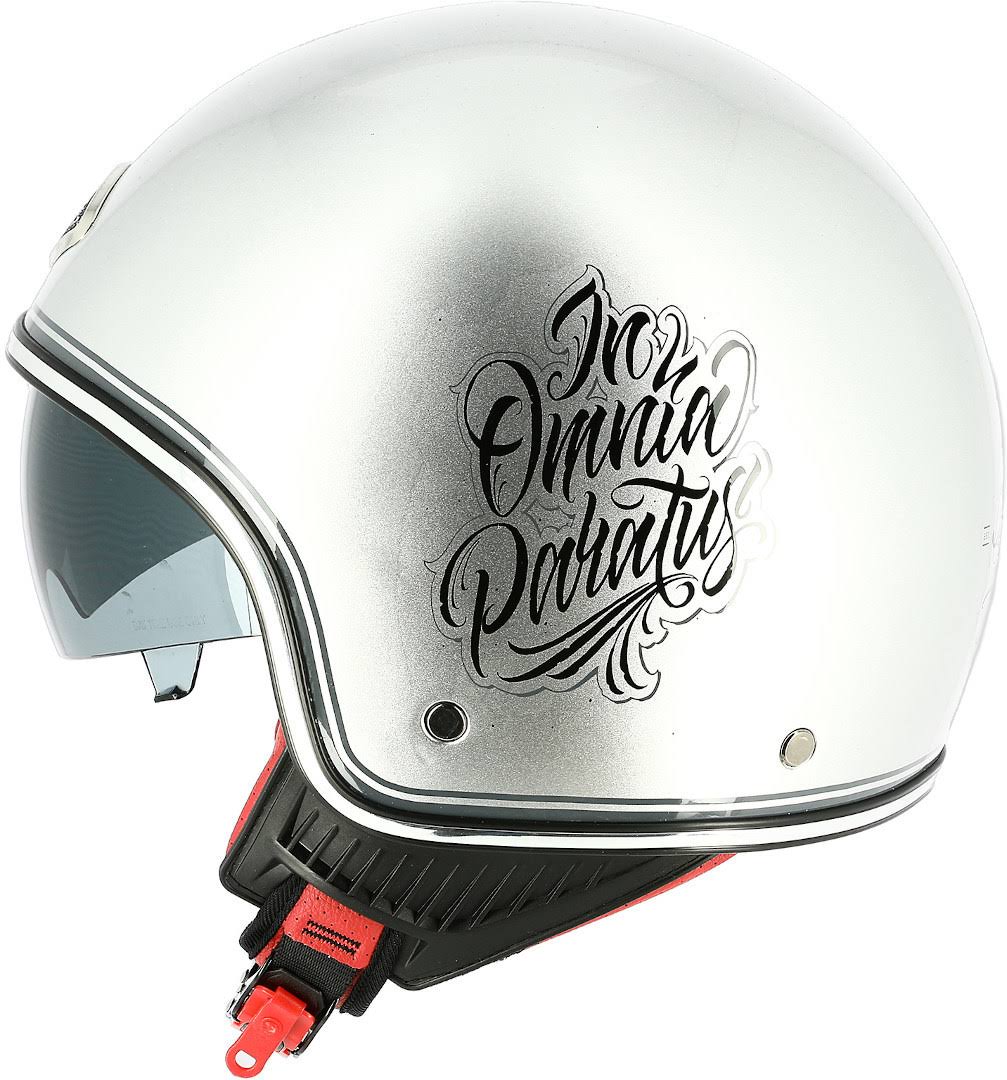 Silver M Jet Helmet B21099
