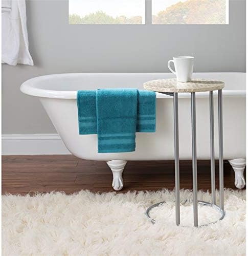 Silver Metal Accent C Table X942940