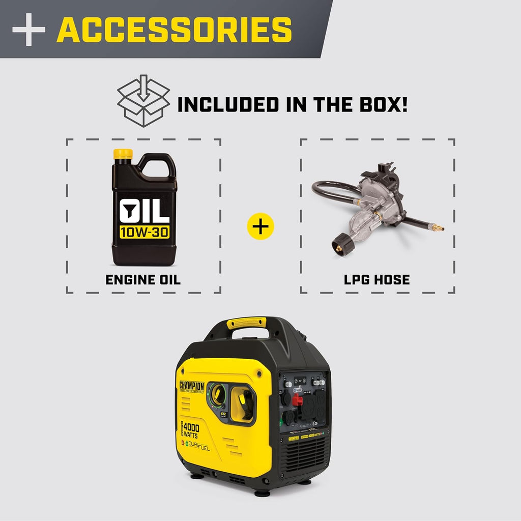 4000-Watt Dual Fuel Portable Inverter Generator K640