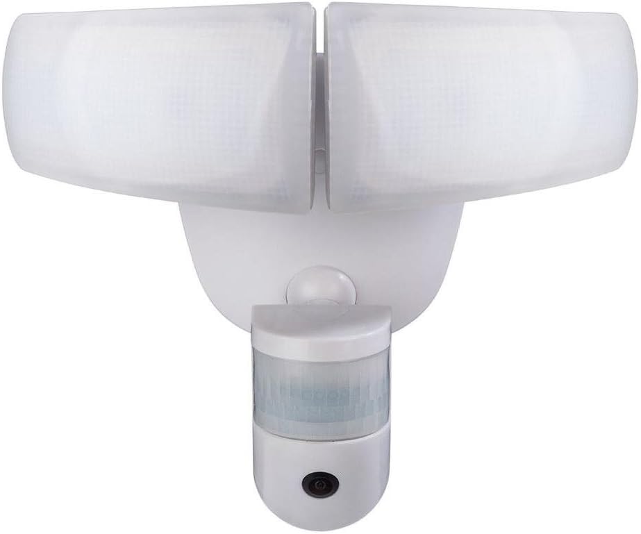White LED Wi-Fi Video Motion Security Light B561999