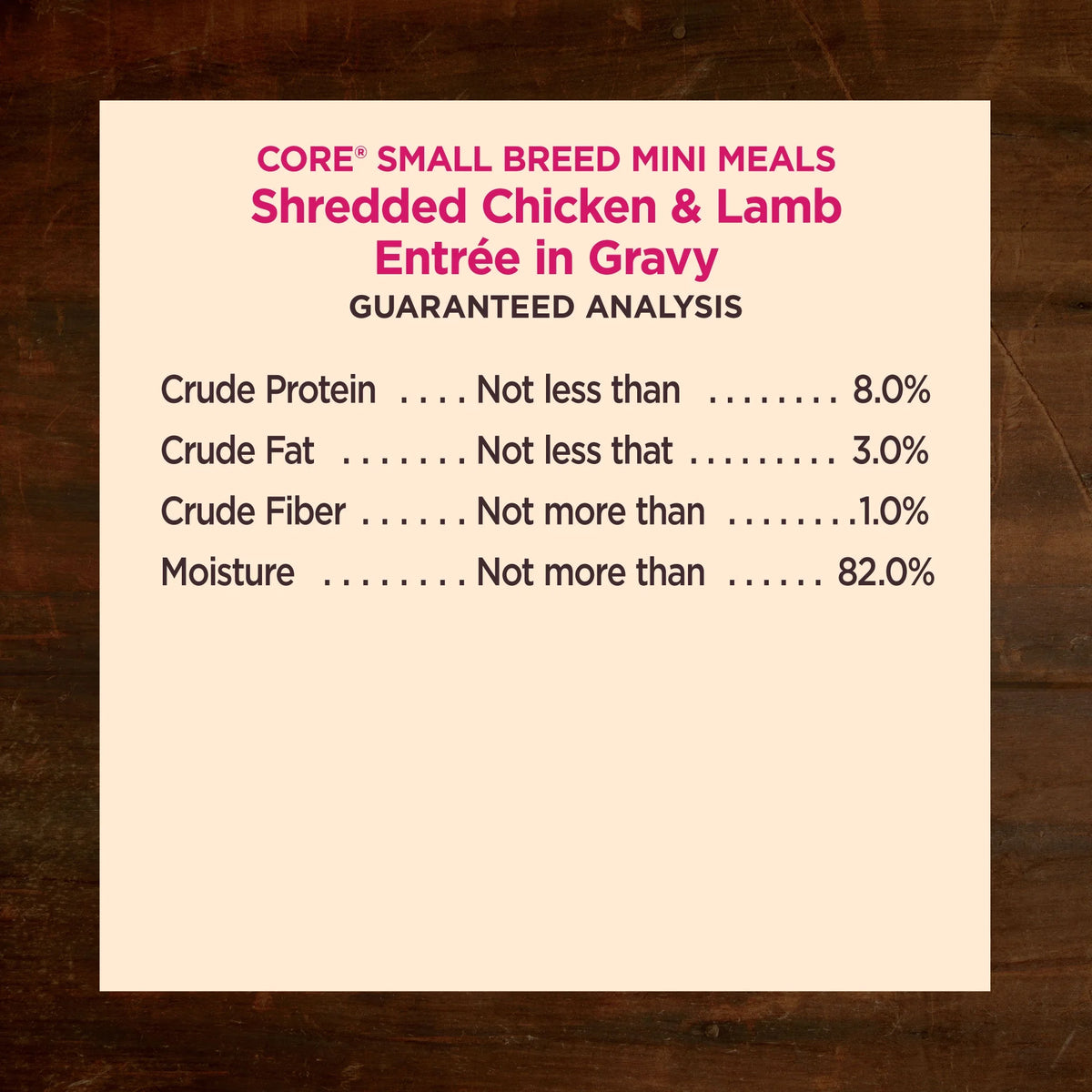 Grain Free Small Breed Wet Dog Food, Shredded Chicken & Lamb in Gravy, 3-Ounce (Pack of 12) N636
