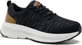 Black Grey Size 8 Orthopedic Sneakers with Arch Support X133
