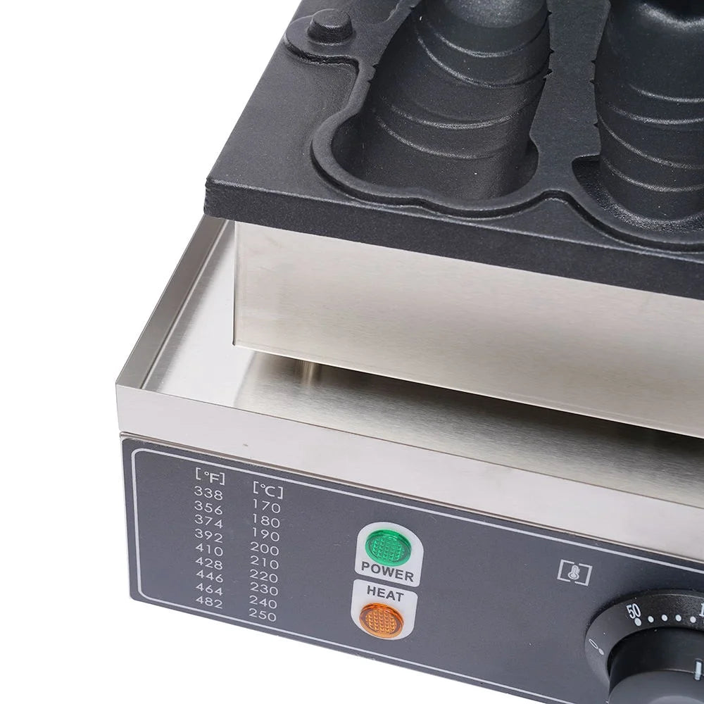 Non-Stick Electric Waffle Maker 1.6kW U8423