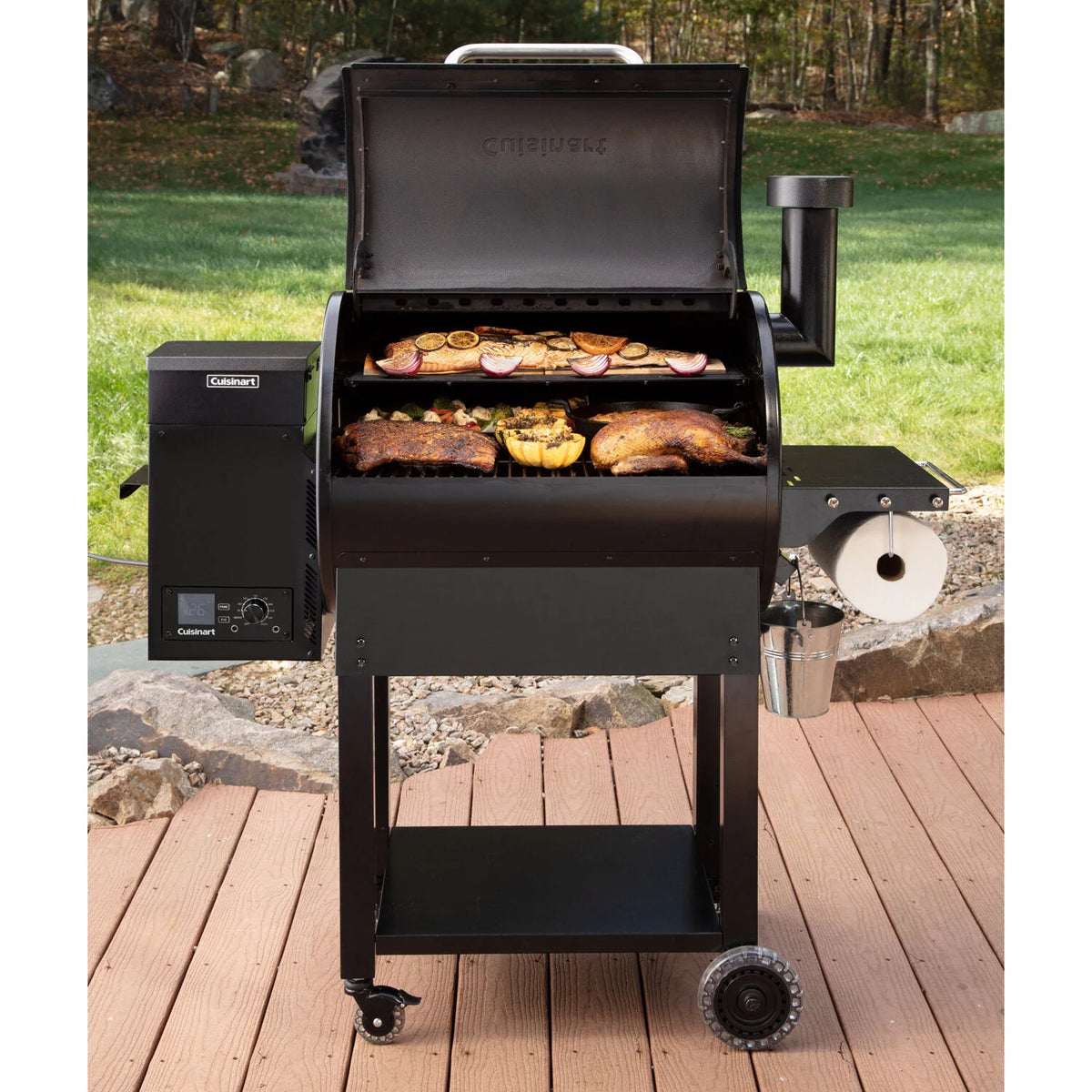 Wood Pellet Grill and Smoker P88375