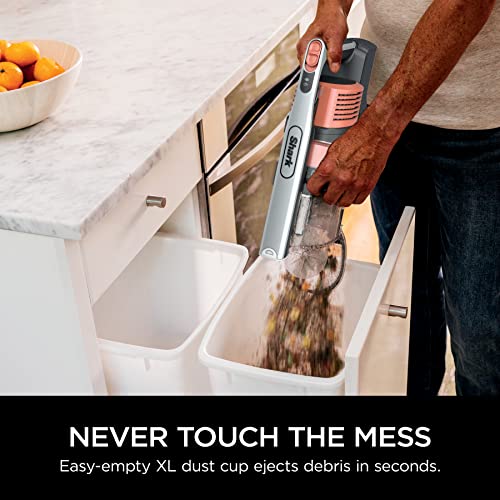 Cordless Stick Vacuum with DuoClean PowerFins, MultiFLEX, 120-min Runtime, Double Battery, Rosewood, Red Q325205