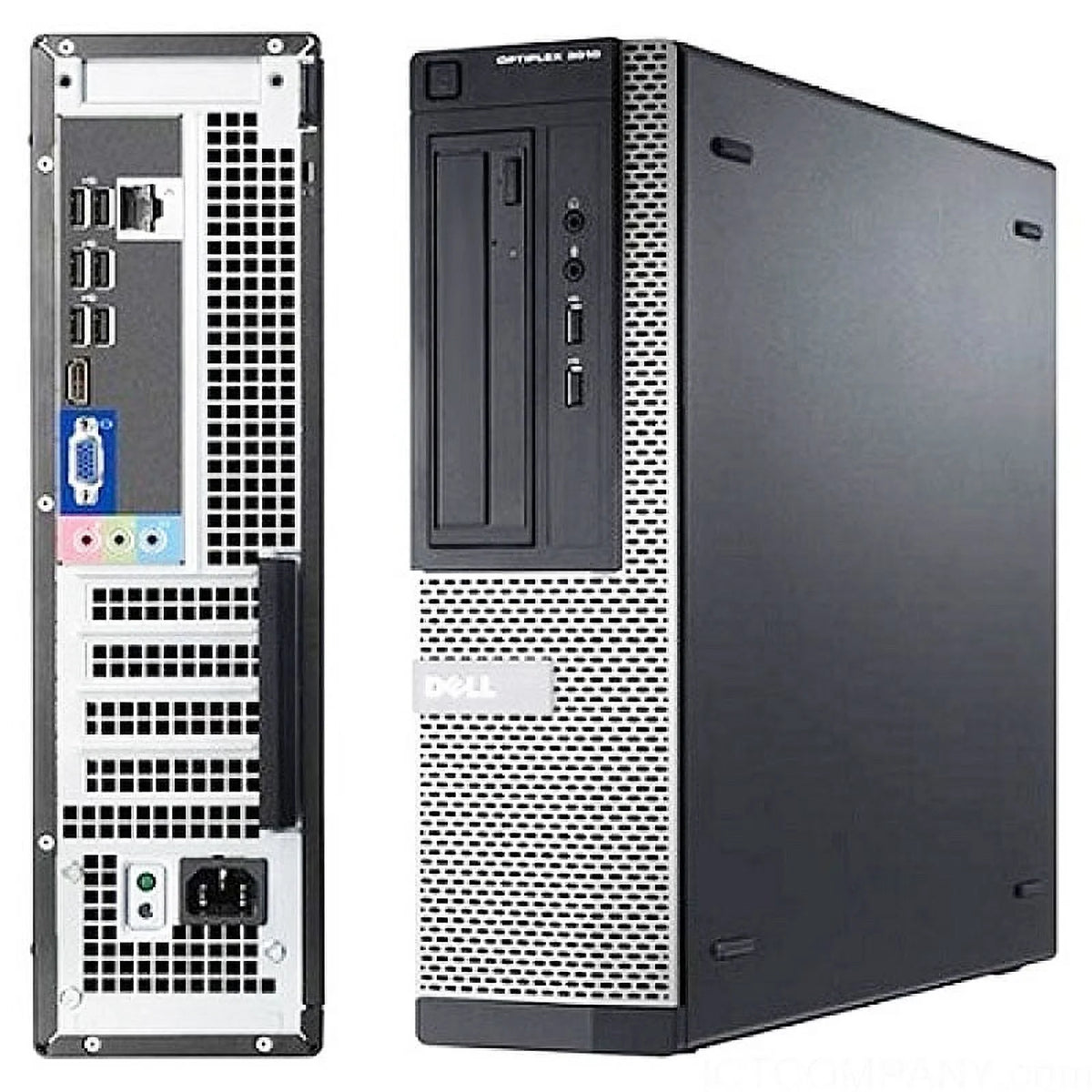 Used Dell Optiplex 3010 3.3GHz i3 2GB 250GB DVD Win 10 Pro 64 Desktop Computer I692471