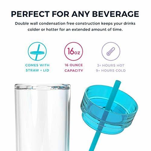 16 oz Insulated Skinny Tumblers U300965
