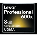 8 GB 600x CompactFlash Flash Memory Card R9818