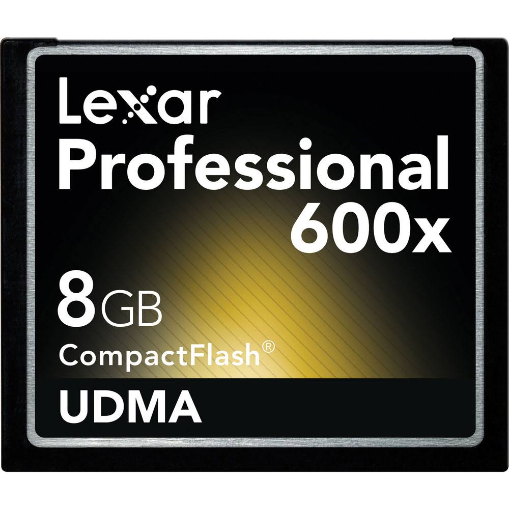 8 GB 600x CompactFlash Flash Memory Card R9818