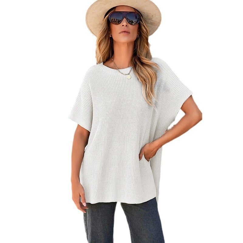 Oversized Loose Knitted Top K5519